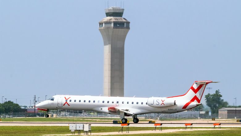 Charter carrier JSX operates a hop-on jet service.