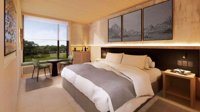 Guestrooms at The Cormorant 55 South were constructed modularly about 2,000 miles north of Puerto Williams, in Mendoza, Argentina.