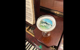 While staying at the Knipoch House Hotel, guests can order a speciality cocktail that includes an edible wafer with an image of the hotel.
